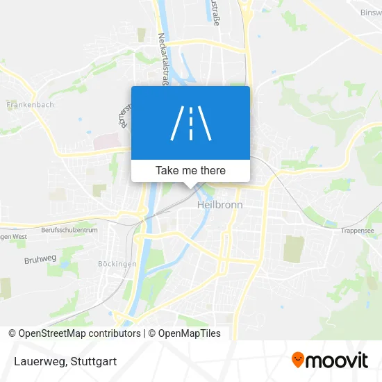 Карта Lauerweg