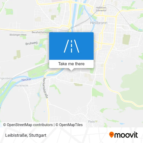 Карта Leiblstraße