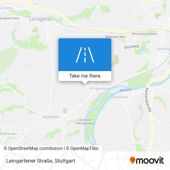 Leingartener Straße map