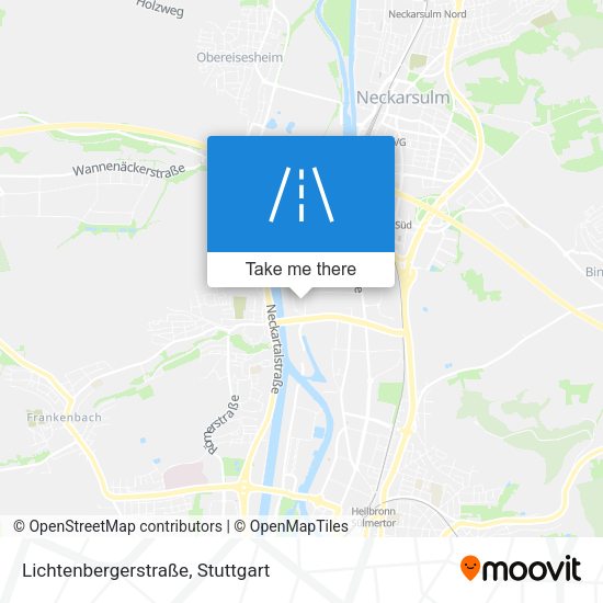 Lichtenbergerstraße map
