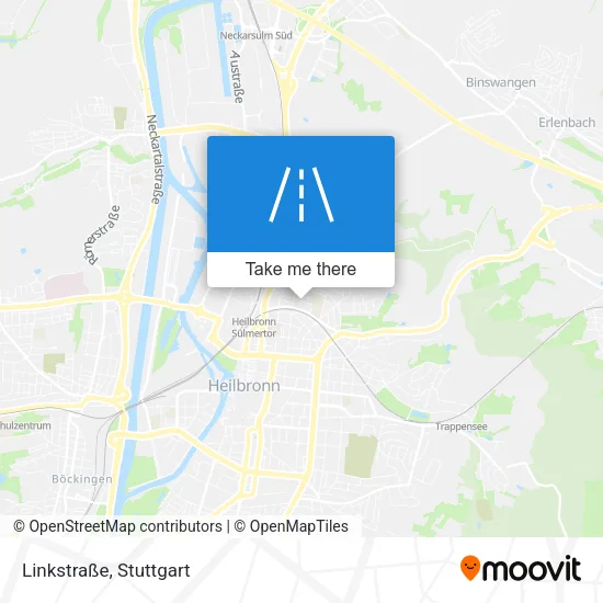 Карта Linkstraße