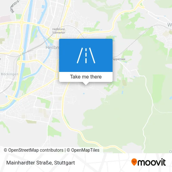 Mainhardter Straße map