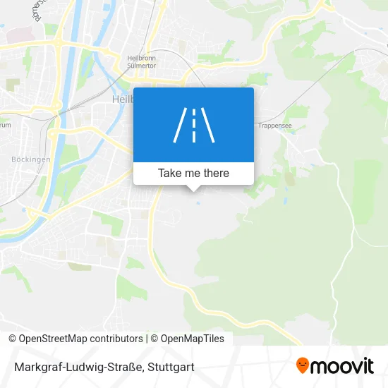 Карта Markgraf-Ludwig-Straße