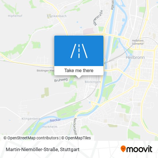 Martin-Niemöller-Straße map