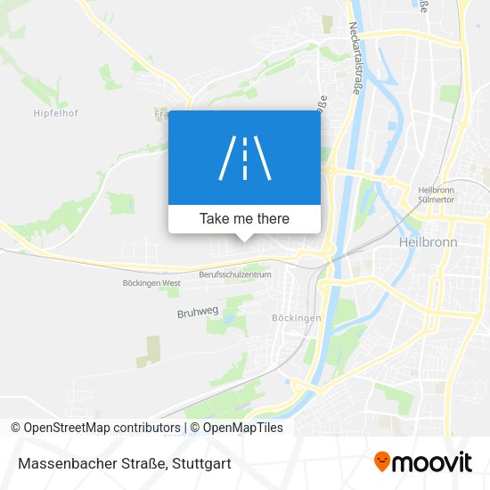 Massenbacher Straße map