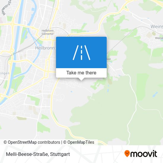 Melli-Beese-Straße map