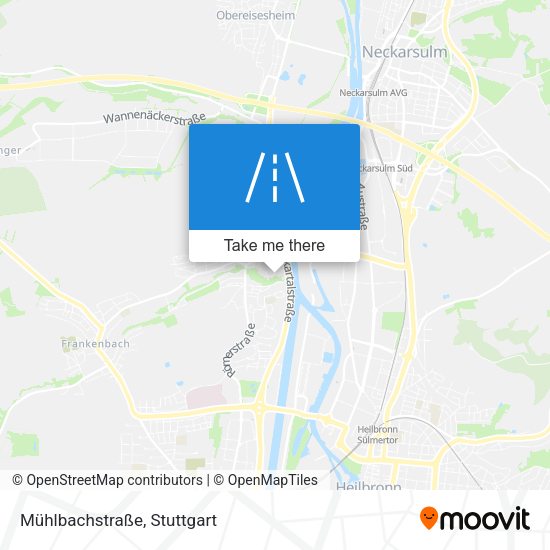 Mühlbachstraße map