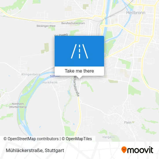 Карта Mühläckerstraße