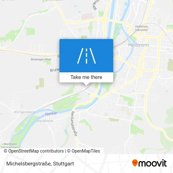 Карта Michelsbergstraße