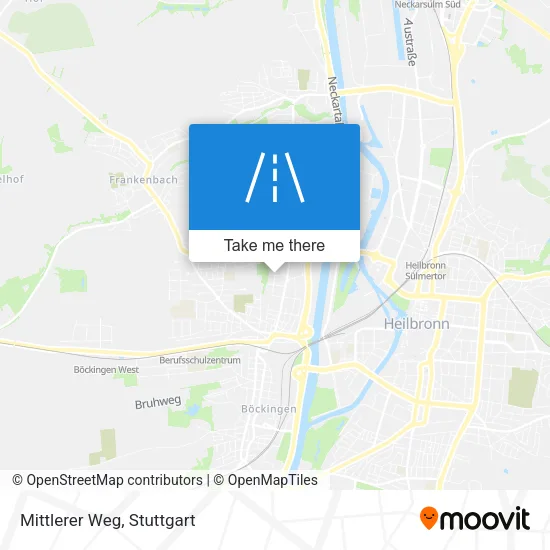 Карта Mittlerer Weg