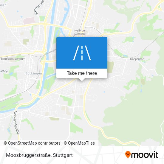 Moosbruggerstraße map
