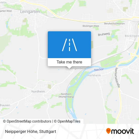 Карта Neipperger Höhe