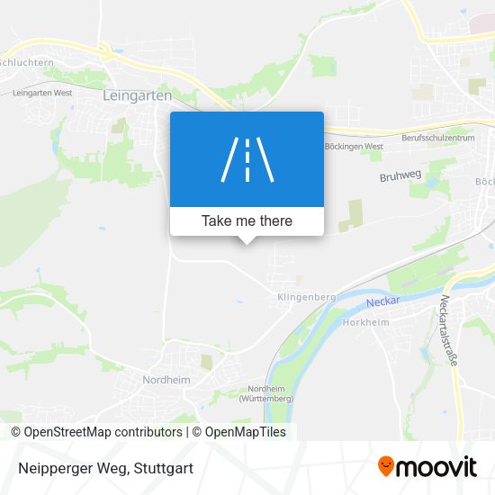 Карта Neipperger Weg