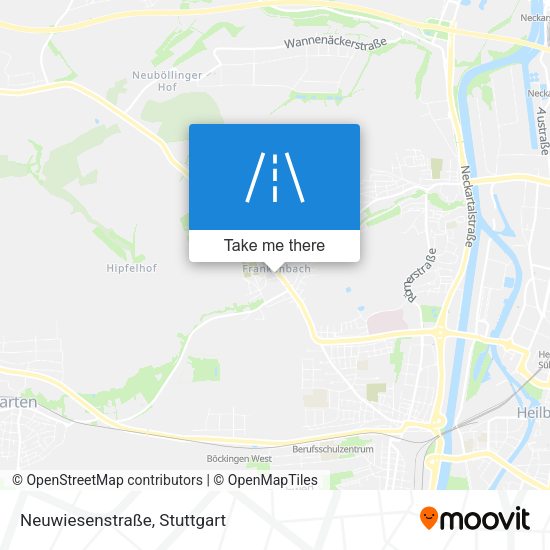 Neuwiesenstraße map
