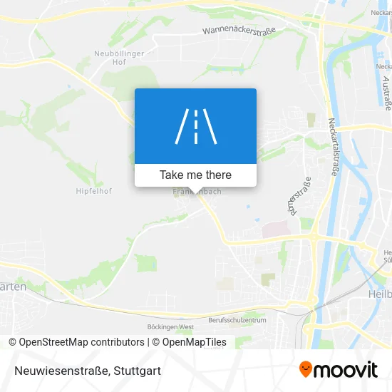 Карта Neuwiesenstraße