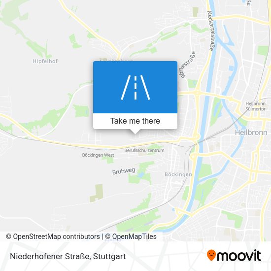 Niederhofener Straße map