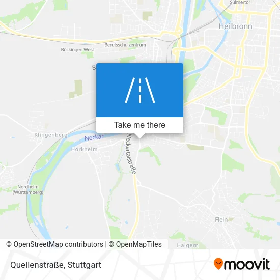 Quellenstraße map