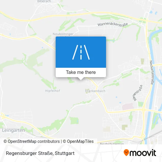 Карта Regensburger Straße