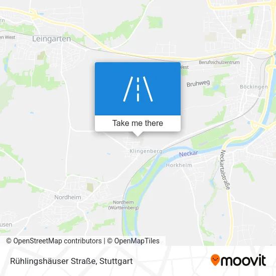 Карта Rühlingshäuser Straße