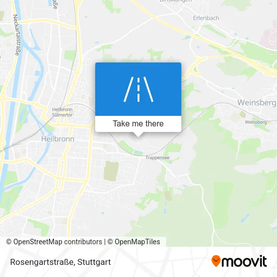 Карта Rosengartstraße
