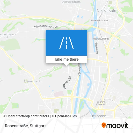 Карта Rosenstraße