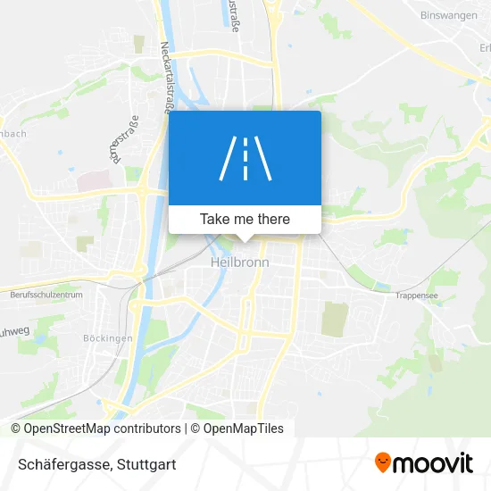 Карта Schäfergasse