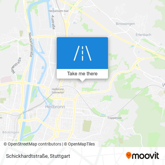 Schickhardtstraße map