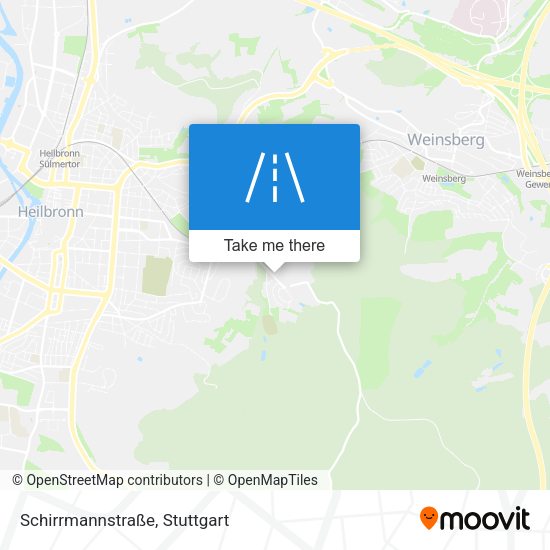 Карта Schirrmannstraße