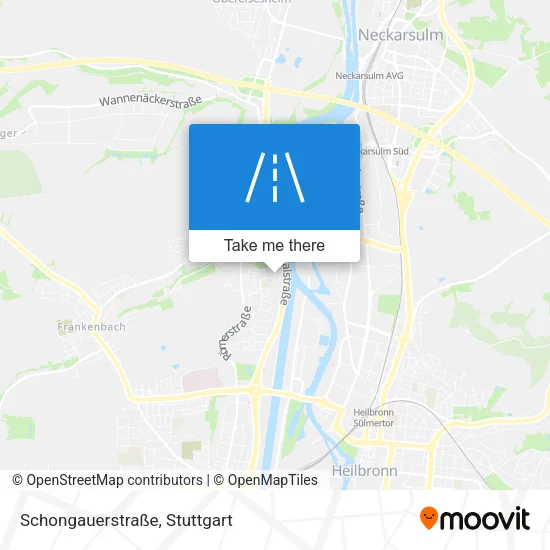 Карта Schongauerstraße