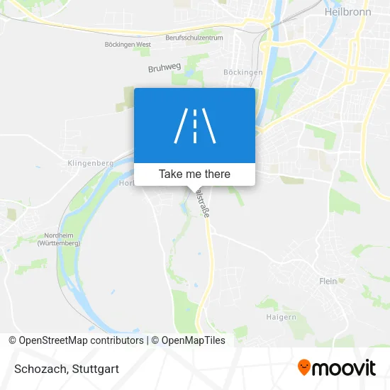 Карта Schozach