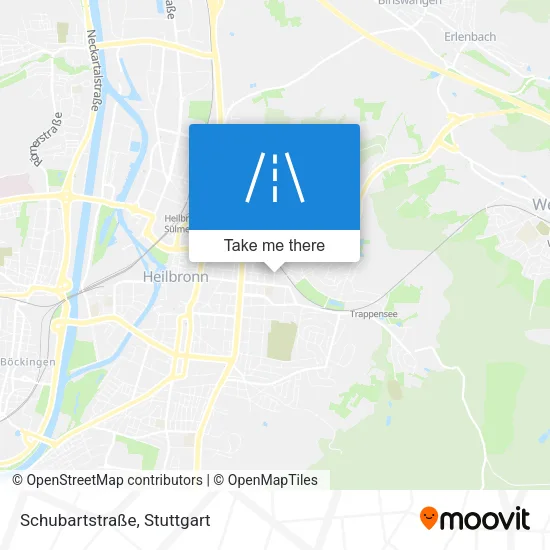 Карта Schubartstraße