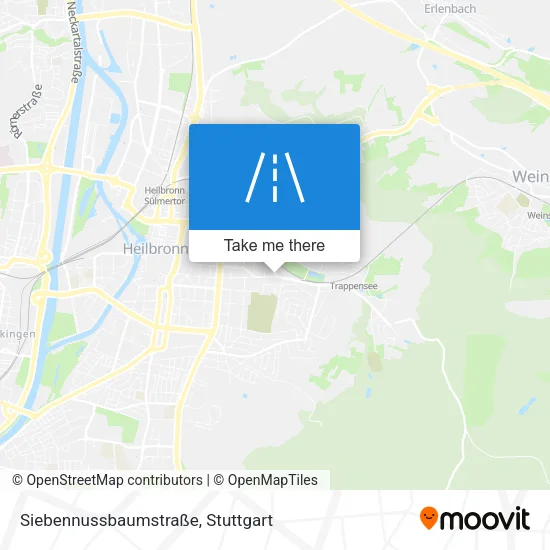 Карта Siebennussbaumstraße