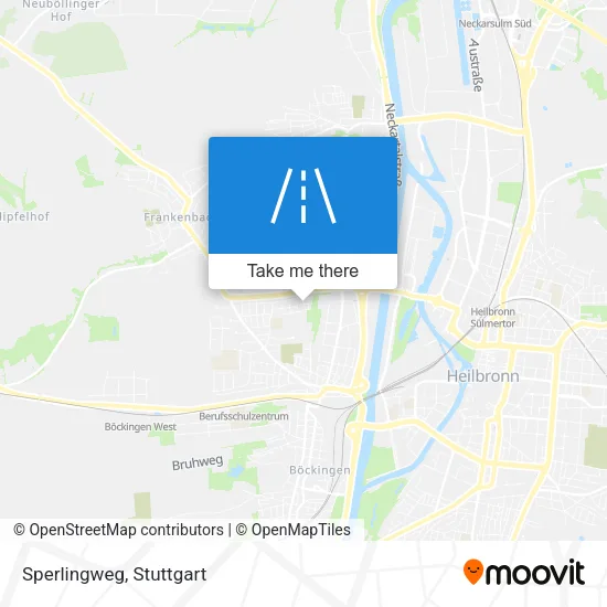 Карта Sperlingweg