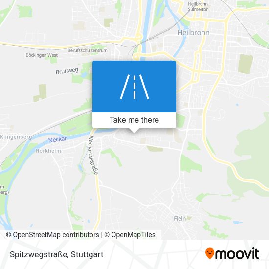 Карта Spitzwegstraße