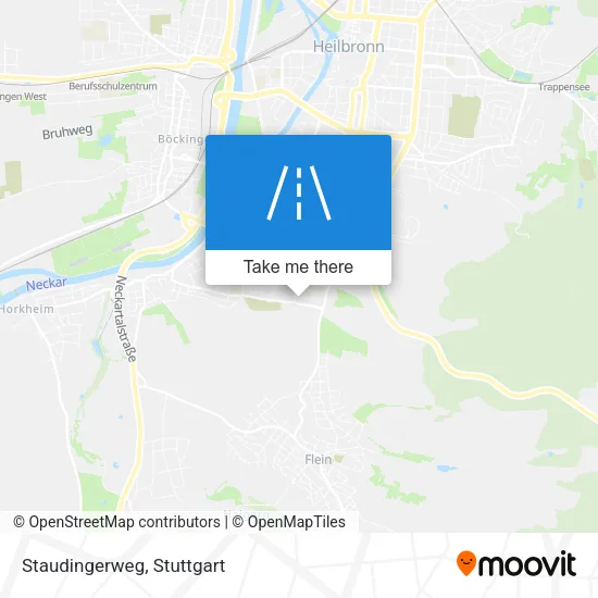 Карта Staudingerweg