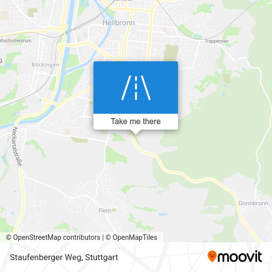 Staufenberger Weg map