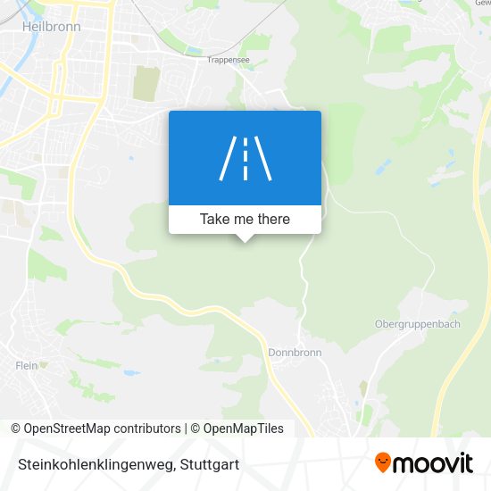 Steinkohlenklingenweg map