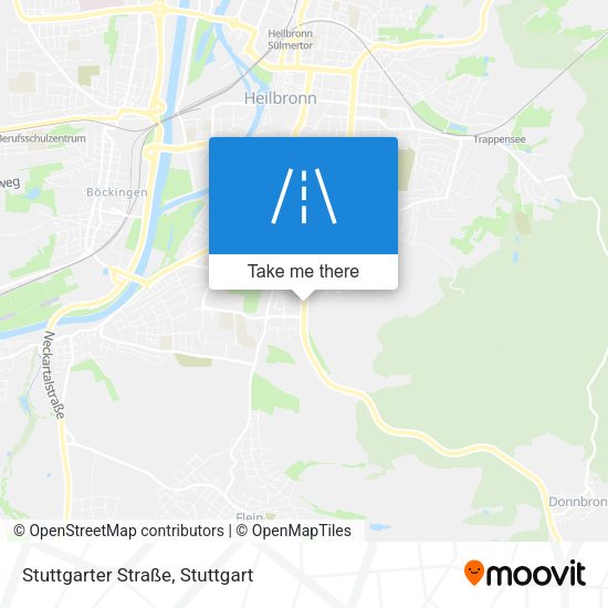 Stuttgarter Straße map