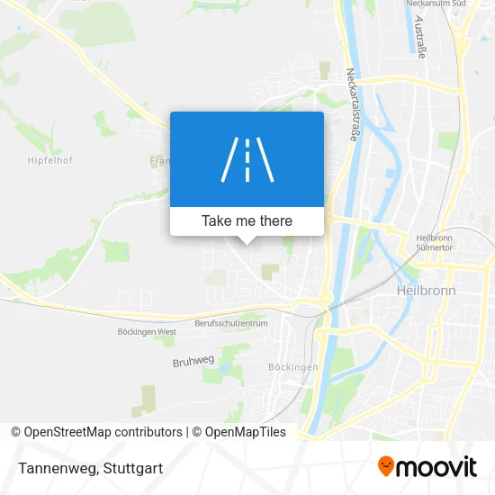 Карта Tannenweg