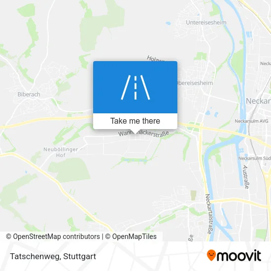 Карта Tatschenweg