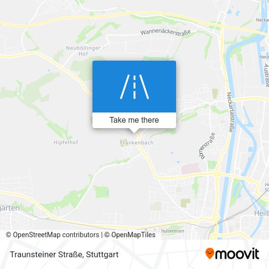 Traunsteiner Straße map