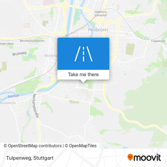 Карта Tulpenweg
