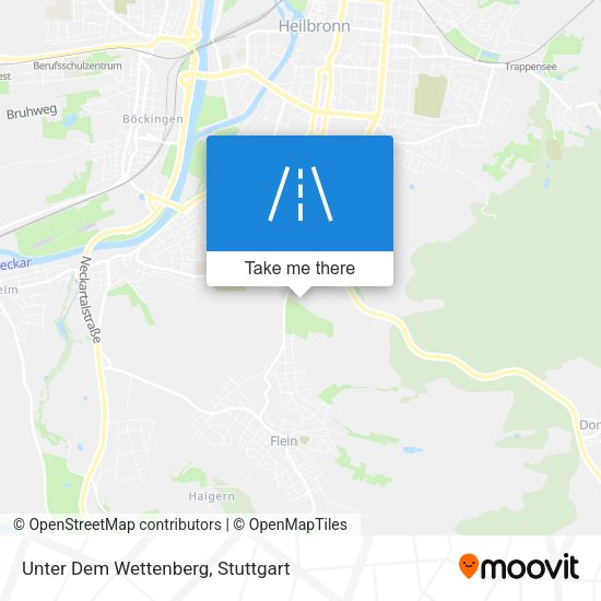 Unter Dem Wettenberg map