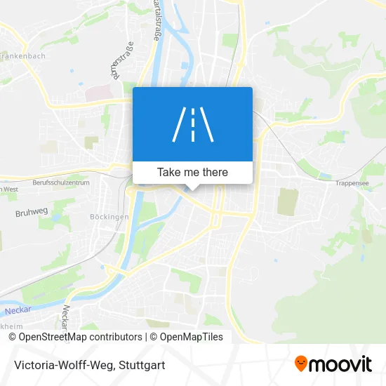 Карта Victoria-Wolff-Weg