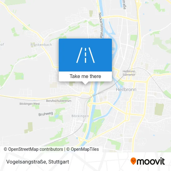 Карта Vogelsangstraße