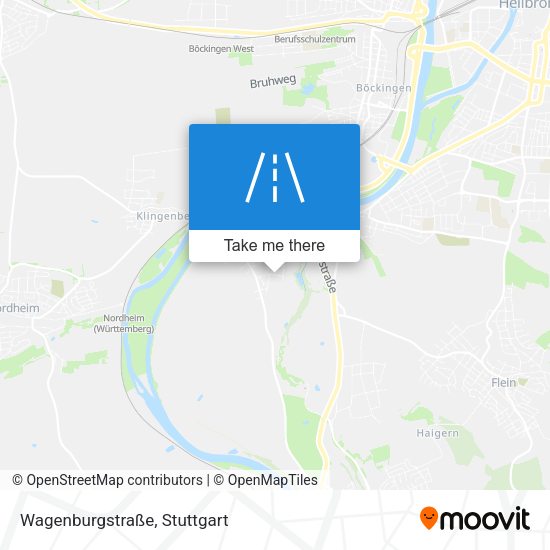 Wagenburgstraße map