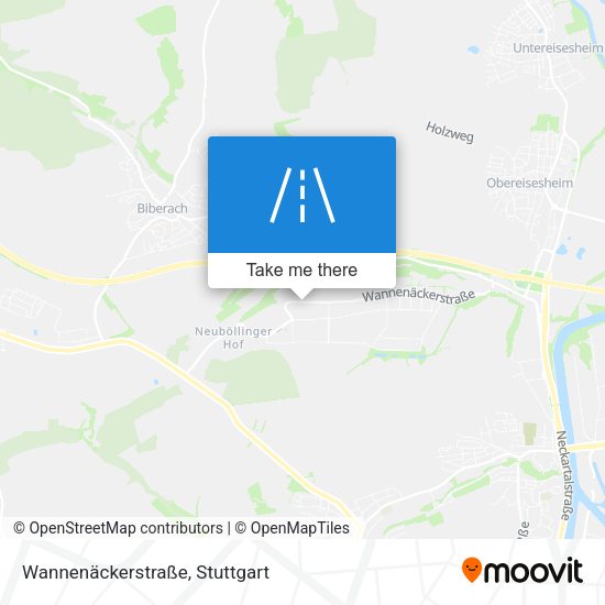 Wannenäckerstraße map