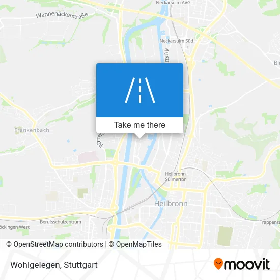 Карта Wohlgelegen