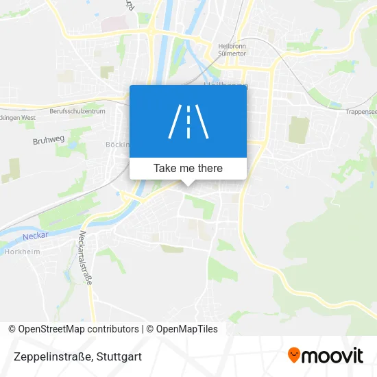 Карта Zeppelinstraße