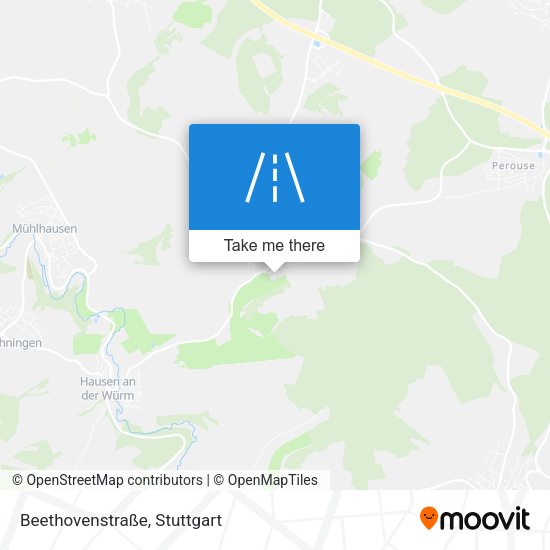 Beethovenstraße map
